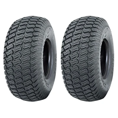 Afbeelding van Parnells 2 sets Tubeless Grass banden, 13x5.00 6 4 laags Wanda P332, E Marked, 316 mm diameter, 128 breed, 200 kg voor Turf Ride on Lawnmower, Off Road, Buggys and Carts