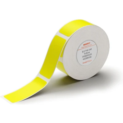 Afbeelding van Niimbot Labels/Etiketten D110/D11/H1S/D101 12x40mm Fel Geel