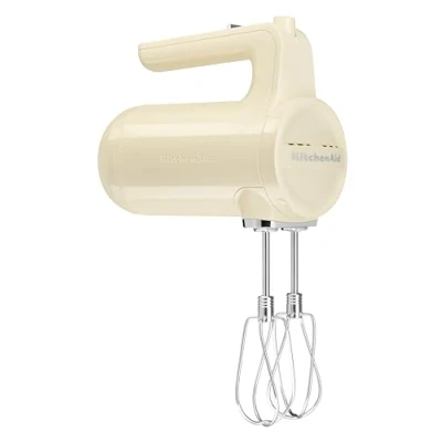 Afbeelding van KitchenAid Draadloze Handmixer Met 7 Snelheden 5khmb732 Cream