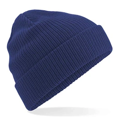 Afbeelding van Beechfield Muts van biologisch katoen B050 Oxford Navy