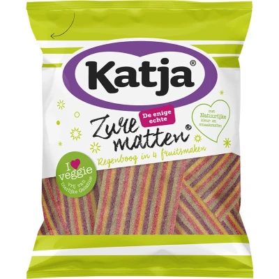 Afbeelding van Katja Zure Regenboogmat 15x125g