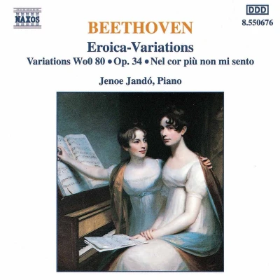 Afbeelding van Jenö Jandó Beethoven: Eroica, Variations / 32 Variations, WoO 80 (CD)