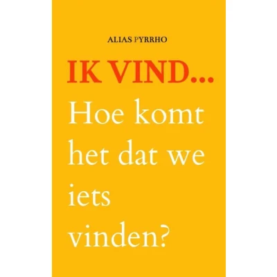 Afbeelding van Ik vind...