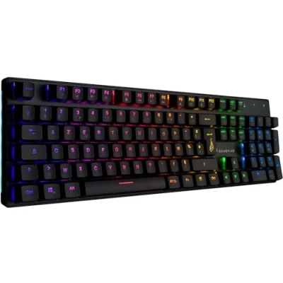 Afbeelding van SureFire KingPin M2, Bedraad, USB, Mechanische keyswitch, AZERTY, RGB LED, Zwart, Metallic