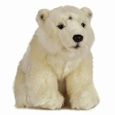 Afbeelding van Living Nature Knuffeldier ijsbeer klein model onbekend wit 30 cm AN425