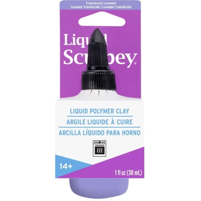 Afbeelding van Vloeibare klei translucent lavender 30 ml Sculpey