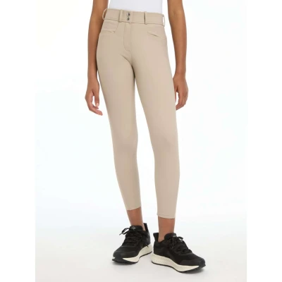 Afbeelding van LeMieux Izzy rijbroek Kids 11 12 Almond Full Grip
