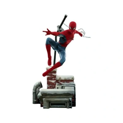 Image de Figurine Hot Toys MMS680 Marvel Comics Spider Man : No Way Home New Red And Blue Suit Deluxe Version