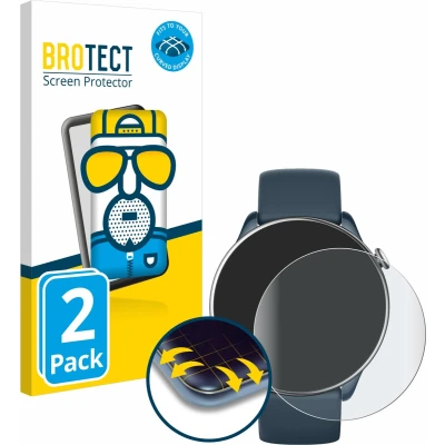 Afbeelding van BROTECT Screenprotector voor Huami Amazfit GTR Mini Folie Beschermfolie matte volledig dekking (2 Stuks)
