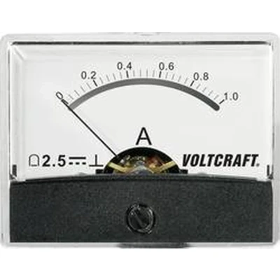 Afbeelding van VOLTCRAFT AM 60X46/1A/DC Inbouwmeter 60X46/1 A/DC 1 A Draaispoel