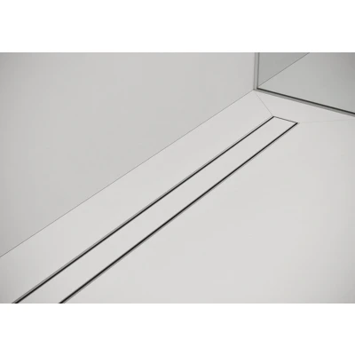 Afbeelding van Easy Drain Compact 30 douchegoot met zijuitloop 40 mm 60 cm