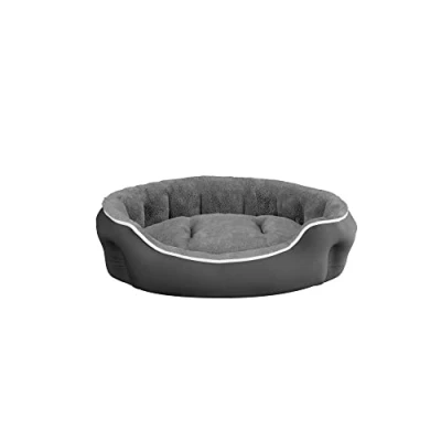 Afbeelding van Sogni e Capricci Kennel voor honden en katten, kokolen, zilverkleurig, 59 x 53 18 cm