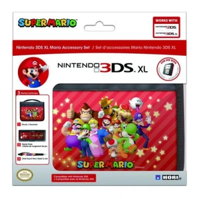 Image de Pack accessoires Hori Mario pour 3DS XL