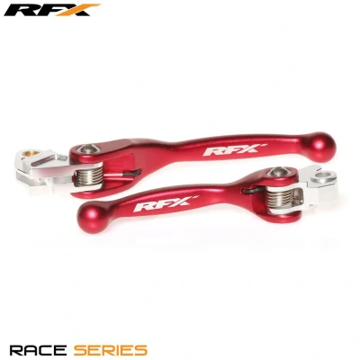 Afbeelding van RFX Race Series Gesmede Flexibele Hendels Rood Kawasaki KX250F KX450F 2004 2012 Yamaha YZ125 YZ250 2001 2007 YZ250F 2006 YZ426F