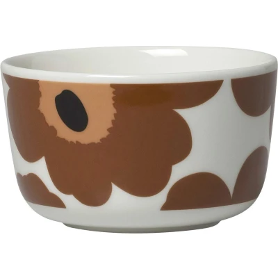 Afbeelding van Marimekko Unikko Kulho 2,5dl Bruin Rood