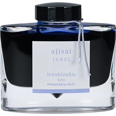 Afbeelding van Namiki Iroshizuku Chiku rin vulpen 5000 periwinkle.