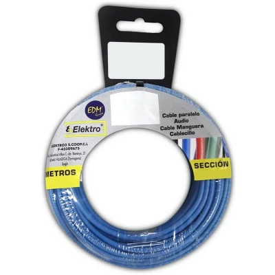Afbeelding van Kabel EDM Blauw 25 m 1,5 mm