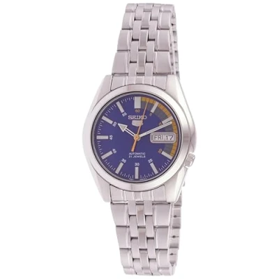 Afbeelding van Herenhorloge Seiko SNK371K1, Blauw/Zilver, armband, Armband