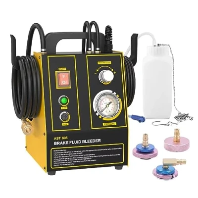 Afbeelding van KAISAL Elektrische remontluchter 220 V voor auto met instelbare manometer, 1,5 liter zuigtank