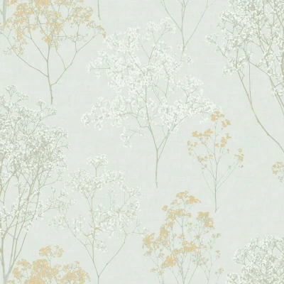 Afbeelding van Noordwand Homestyle Behang Herbs and Flowers groen en beige