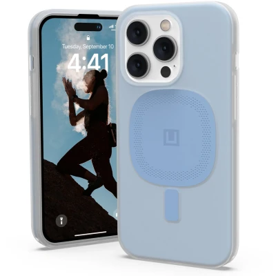Afbeelding van UAG Lucent 2.0 Mag Hoesje geschikt voor iPhone 14 Pro Max blauw