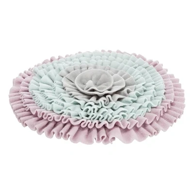 Afbeelding van Trixie Junior Snuffelmat Zacht Roze / Mintgroen Grijs 38X38 CM