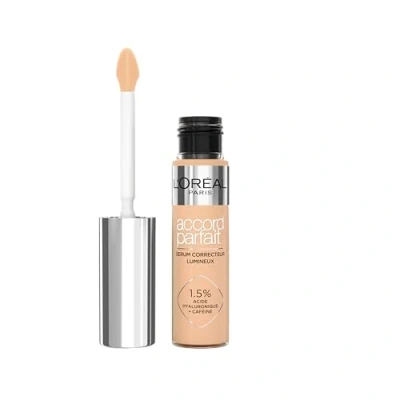 Afbeelding van l&#039;oréalparis Verlicht Corrector Serum Corrigeert donkere kringen en hydrateert Formule met hyaluronzuur cafeïne Perfect Accord Kleur: 6.5N 11 ml