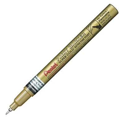 Afbeelding van viltstift Pentel MFP10 ronde punt 0.7mm goud