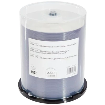 Afbeelding van MediaRange MR413 DVD R 4,7 GB (16 x snelheid, bedrukbaar, 100 stuks