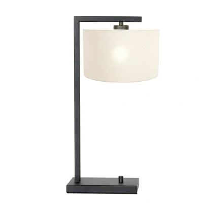 Afbeelding van Steinhauer tafellamp Stang zwart metaal 7120ZW