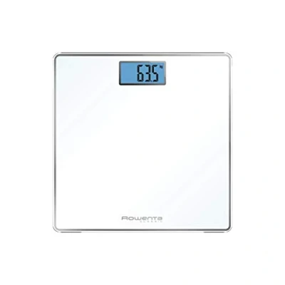Afbeelding van Rowenta BS1501 Classic Digitale personenweegschaal van gehard glas, 31 x cm, nauwkeurige schaal elk 100 g, intelligente functies, groot display, batterijen inbegrepen