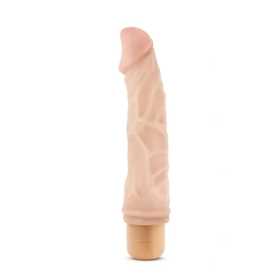 Afbeelding van Huidskleurige Realistische en vibrerende Dildo 19.50 cm