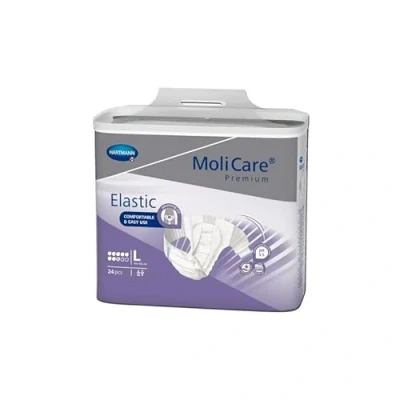 Afbeelding van Molicare Premium Slip Elastic 8 druppels Large 1 pak van 24 stuks