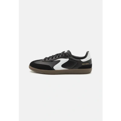 Afbeelding van Skechers Hotshot Sneakers laag, Dames, Maat: 35.5, Black/white Leer/ synthetisch