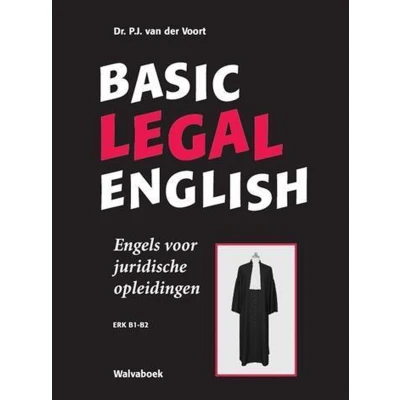 Afbeelding van Basic legal English Engels voor juridische opleidingen ERK B1 B2