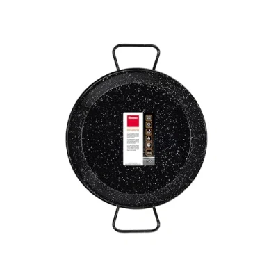 Afbeelding van Metaltex Inductie paella pan van geëmailleerd staal, 6 porties (34 cm)