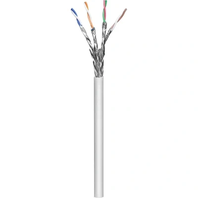 Afbeelding van Intellinet 705035 Installatiekabel CAT 6A S/FTP Grijs 305 m