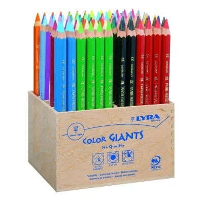 Image de Lyra de Couleur géants Crayon, Assortis Verni 96 Farbstifte