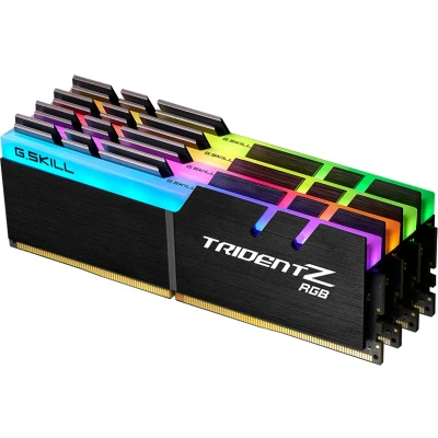 Afbeelding van G.Skill Trident Z RGB DDR4 3600 MHz CL16 19 39 DIMM 1,35 V 64 GB (4 x 16 GB)