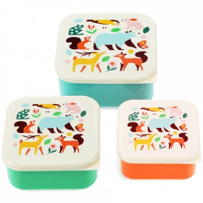 Afbeelding van Rex london snackdoosjes woodland 3st