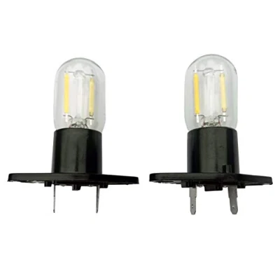 Afbeelding van Z187 Led Magnetron Lamp 1.5w Rechte Aansluitingen T170 Gelijkwaardig 20W Koelkast Vervanging Voor Lg Smeg Samsung Whirlpool Panasonic 58001042 56001070 Wb36x10002 6620g00007b