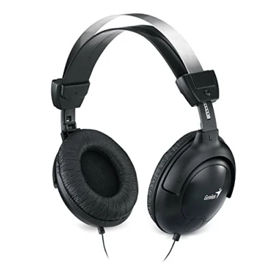 Afbeelding van Hoofdtelefoon met microfoon Genius HS 505X Zwart