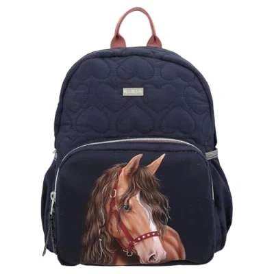 Afbeelding van Depesche Miss Melody rugzak doorgestikt GLITTER HORSE