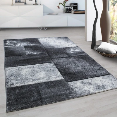 Afbeelding van Hawaii Vloerkleed Grijs Laagpolig 80x300 cm