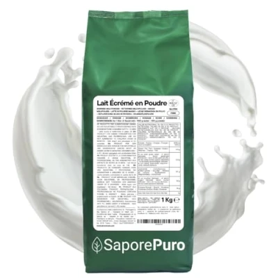 Afbeelding van Saporepuro Magere melkpoeder 1 kg ideaal voor desserts en ijs
