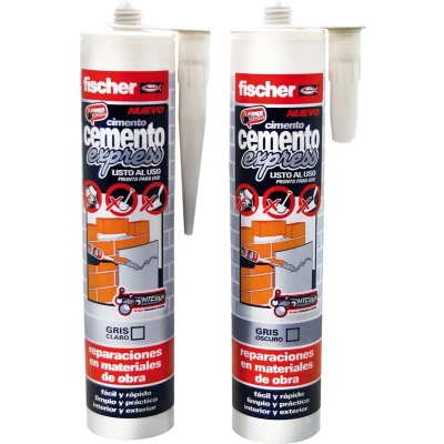 Afbeelding van Verzegelaar/kleefstof Fischer Cement Lichtgrijs 310 ml