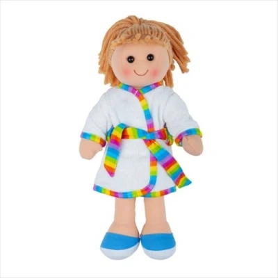 Afbeelding van Bigjigs Stoffen Pop Michelle 34 cm BJD054