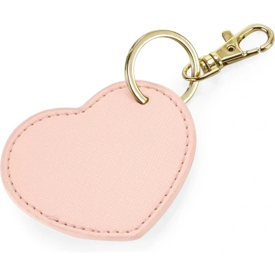 Afbeelding van Sleutelhanger hart Soft pink Accessoires voor tassen Bag Base