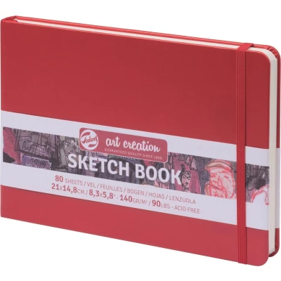 Afbeelding van Schetsboek Talens Art Creation zwart 21x15cm 140gr 80vel