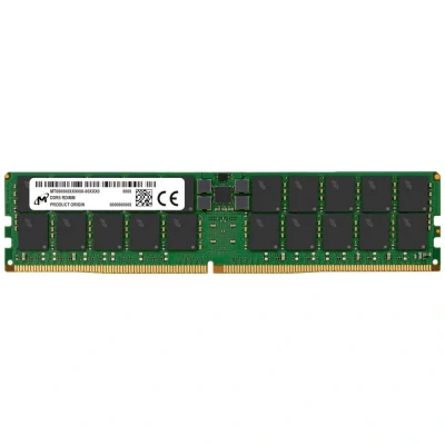 Afbeelding van Micron MTC40F2046S1RC48BR Werkgeheugenmodule voor PC Retail DDR5 64 GB 1 x ECC 4800 MHz 288 pins DIMM CL40